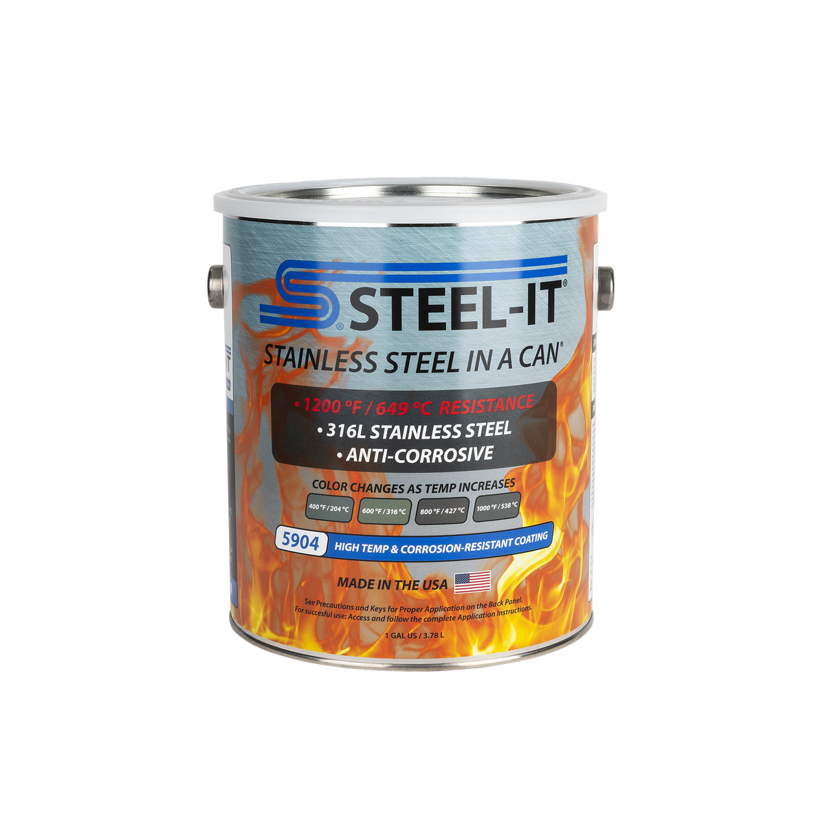 Steel It Spray Paint Steel-It High Temp Spray Paint Heat