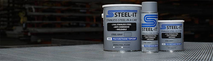 Industrial Gray Paint for Metal: STEEL-IT®