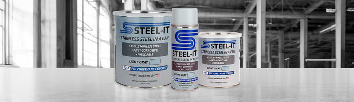 STEEL-IT® LAUNCHES ANOTHER NEW COLOR 1051 POLYURETHANE LIGHT GRAY
